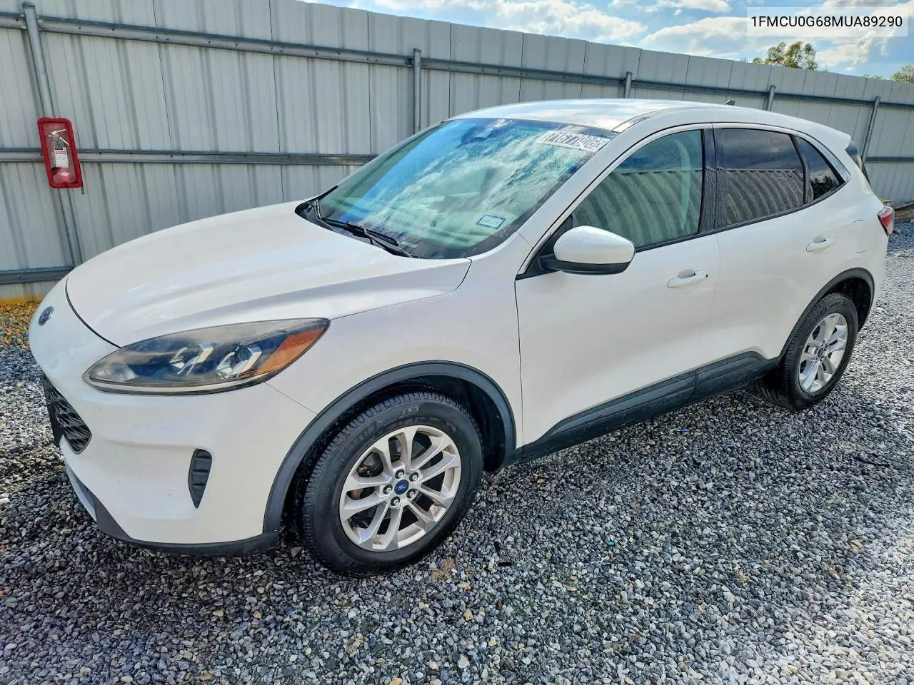 2021 Ford Escape Se VIN 1FMCU0G68MUA89290 фото 1