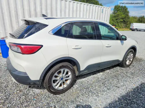 2021 Ford Escape Se VIN 1FMCU0G68MUA89290 фото 3