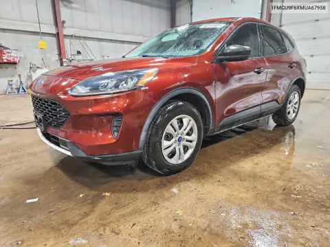 1FMCU9F6XMUA67958 — 2021 Ford Escape, Мелкие вмятины и царапины, фото до ремонта