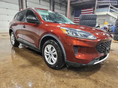 2021 Ford Escape S VIN 1FMCU9F6XMUA67958 фото 4