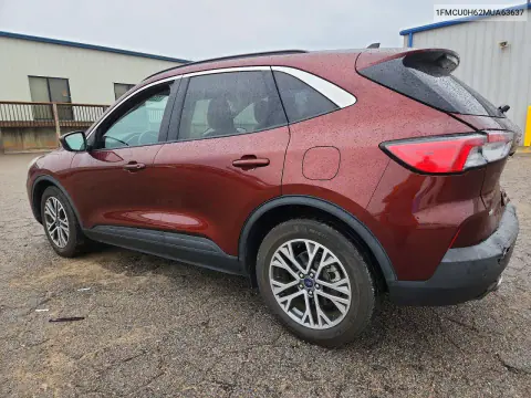 2021 Ford Escape Sel VIN 1FMCU0H62MUA63637 фото 2