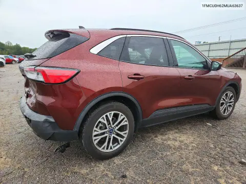 2021 Ford Escape Sel VIN 1FMCU0H62MUA63637 фото 3