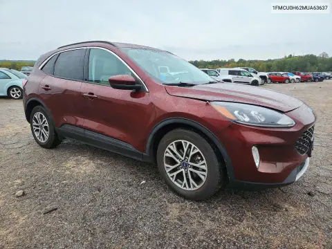 2021 Ford Escape Sel VIN 1FMCU0H62MUA63637 фото 4