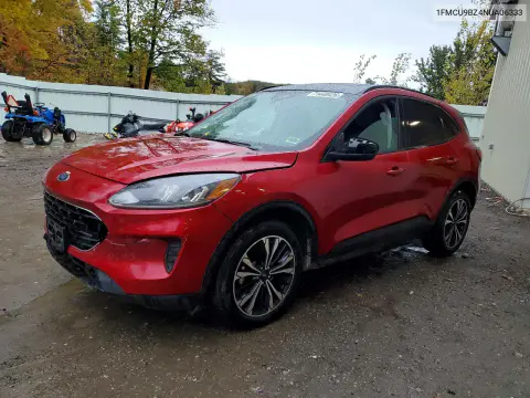 1FMCU9BZ4NUA06333 — 2022 Ford Escape, Передняя часть, фото до ремонта