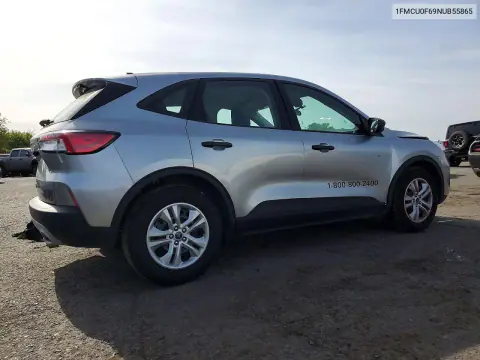 2022 Ford Escape S VIN 1FMCU0F69NUB55865 фото 3