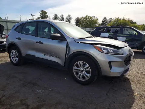 2022 Ford Escape S VIN 1FMCU0F69NUB55865 фото 4