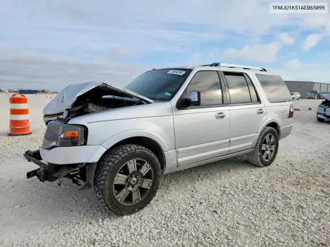 1FMJU1K51AEB65899 — 2010 Ford Expedition, Передняя часть, фото до ремонта