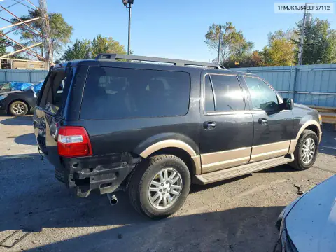 1FMJK1J54EEF57112 — 2014 Ford Expedition, фото 3 с аукциона Copart, Задняя часть