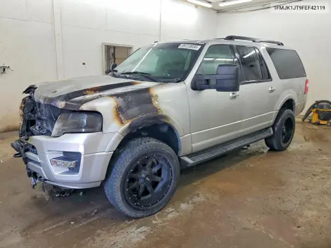 1FMJK1JT9FEF42119 — 2015 Ford Expedition, Пожар, фото до ремонта