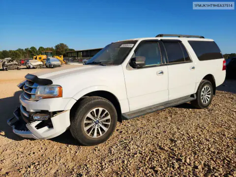 1FMJK1HT9HEA37514 — 2017 Ford Expedition, Передняя часть, фото до ремонта