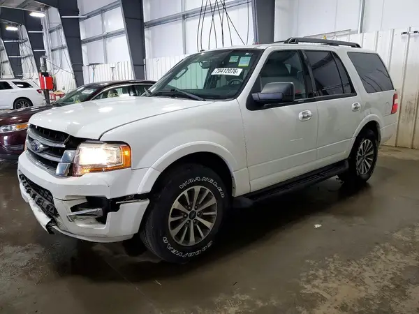 1FMJU1HTXHEA21283 — 2017 Ford Expedition, Передняя часть (Front End), фото до ремонта