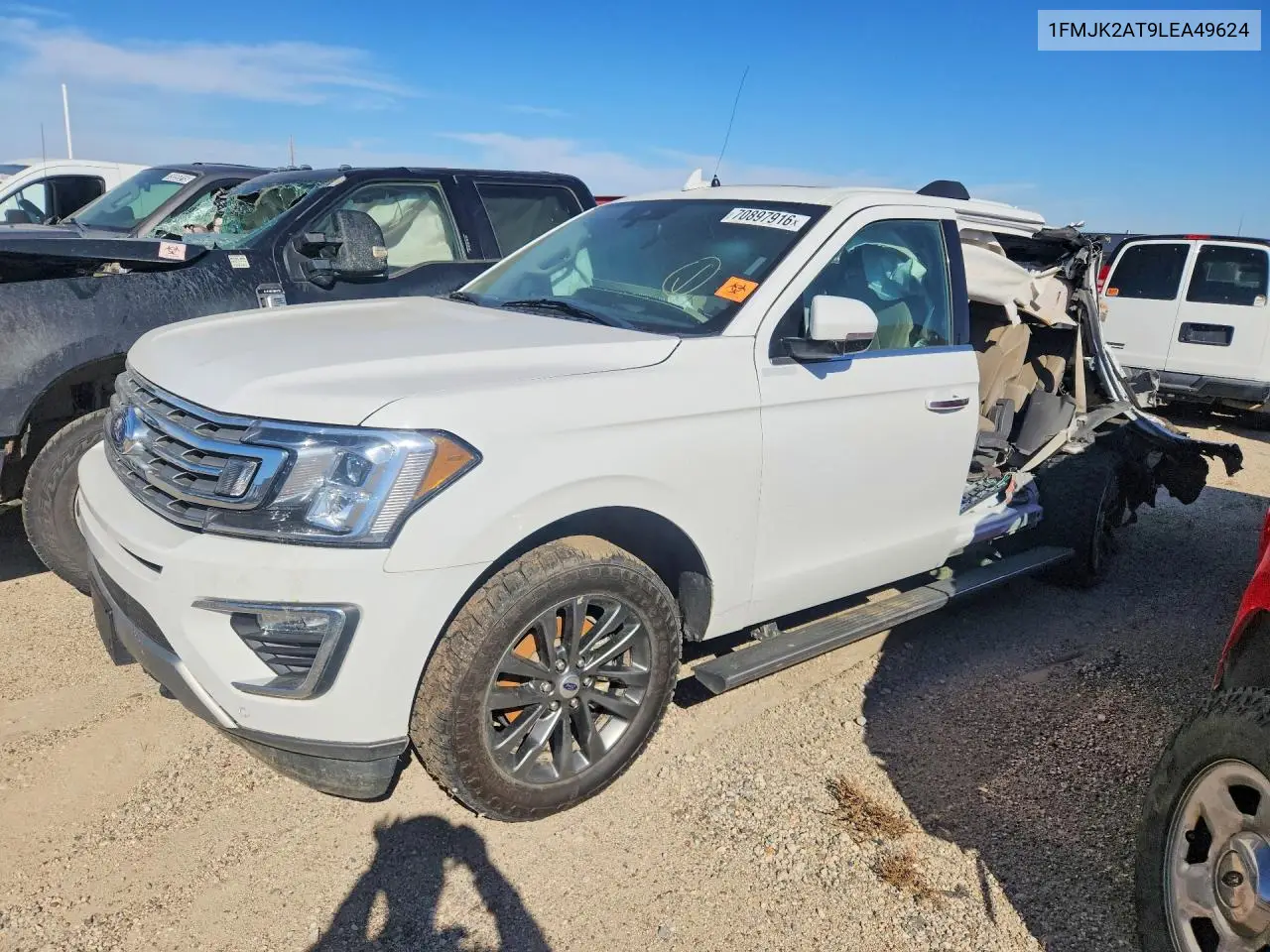 2020 Ford Expedition Max Limited VIN 1FMJK2AT9LEA49624 фото 1