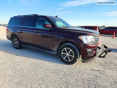 1FMJK1HT3LEA98057 — 2020 Ford Expedition, фото 4 с аукциона Copart, Передняя часть