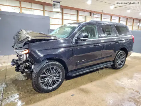 1FMJU1M87VEA20315 — 2027 Ford Expedition, Передняя часть, фото до ремонта