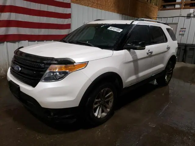 1FMHK8D88BGA80858 — 2011 Ford Explorer XLT, Задняя часть (Rear End), фото до ремонта
