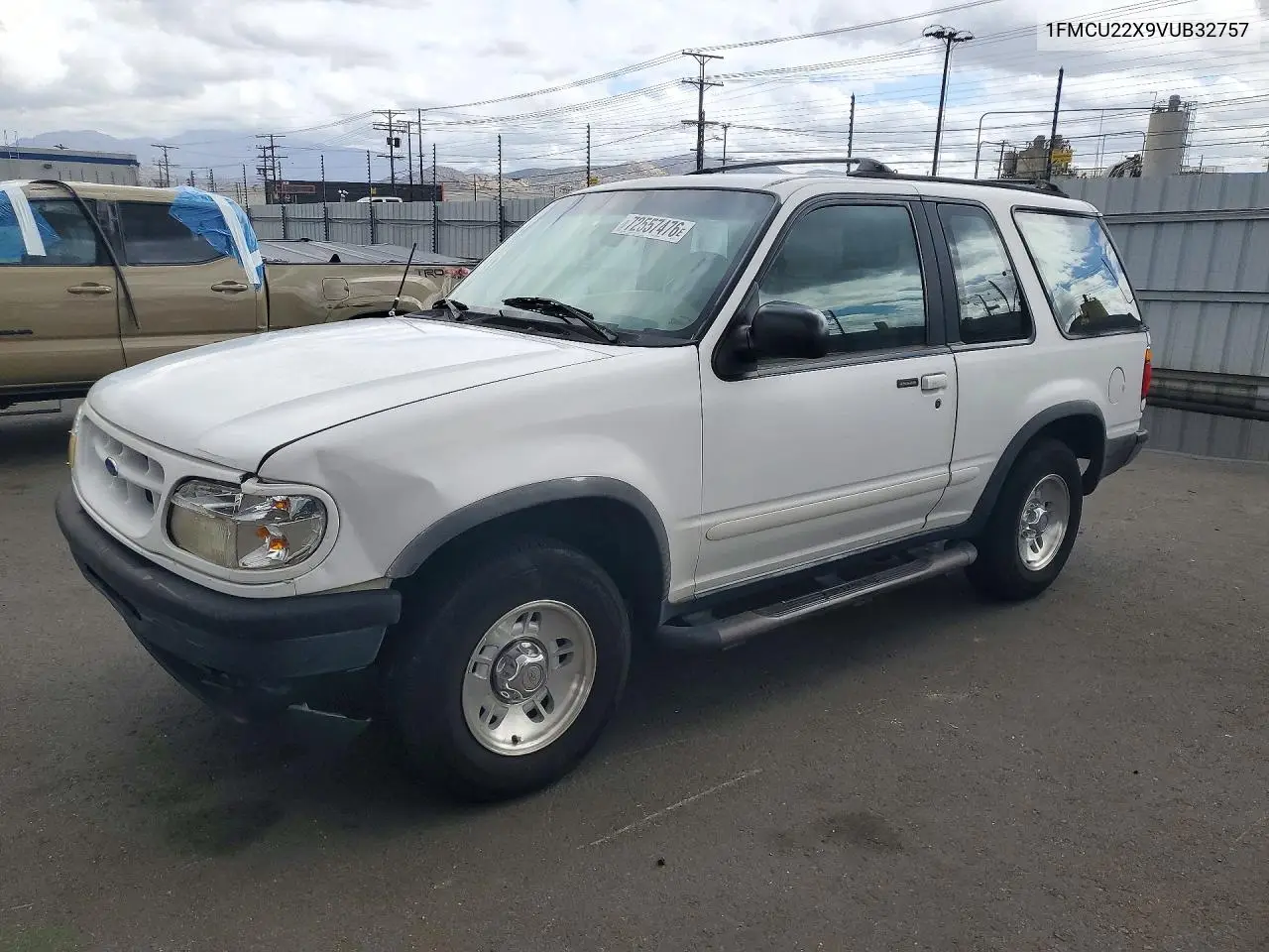 1997 Ford Explorer VIN 1FMCU22X9VUB32757 фото 1