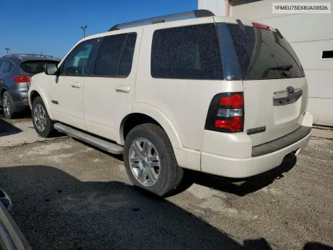 2008 Ford Explorer Limited VIN 1FMEU75EX8UA38536 фото 2