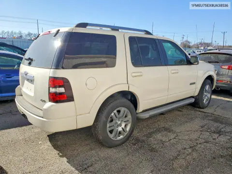 2008 Ford Explorer Limited VIN 1FMEU75EX8UA38536 фото 3