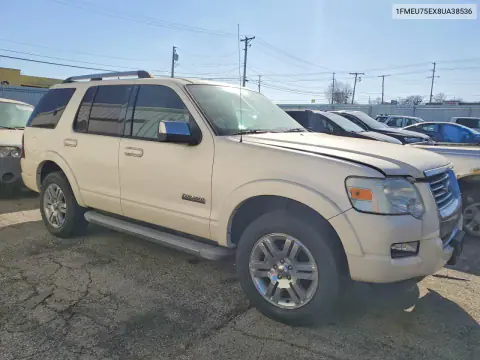 2008 Ford Explorer Limited VIN 1FMEU75EX8UA38536 фото 4