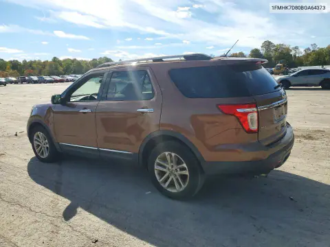 2011 Ford Explorer Xlt VIN 1FMHK7D80BGA64373 фото 2