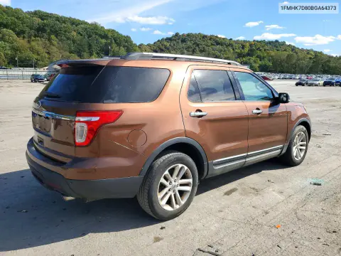 2011 Ford Explorer Xlt VIN 1FMHK7D80BGA64373 фото 3