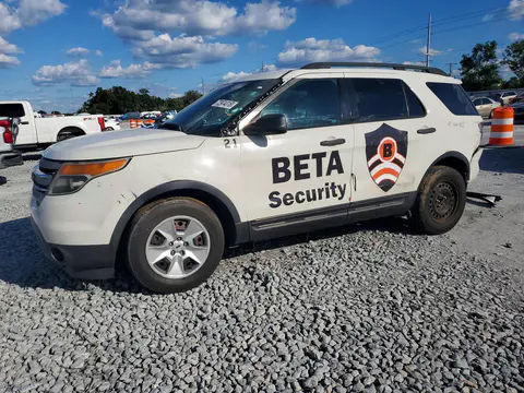 1FMHK7B87BGA69881 — 2011 Ford Explorer, Задняя часть, фото до ремонта