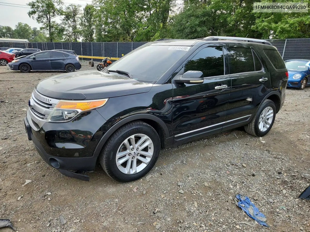 2012 Ford Explorer Xlt VIN 1FMHK8D84CGA99280 фото 1