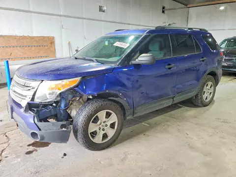 1FM5K8B88DGB42851 — 2013 Ford Explorer, Передняя часть (Front End), фото до ремонта