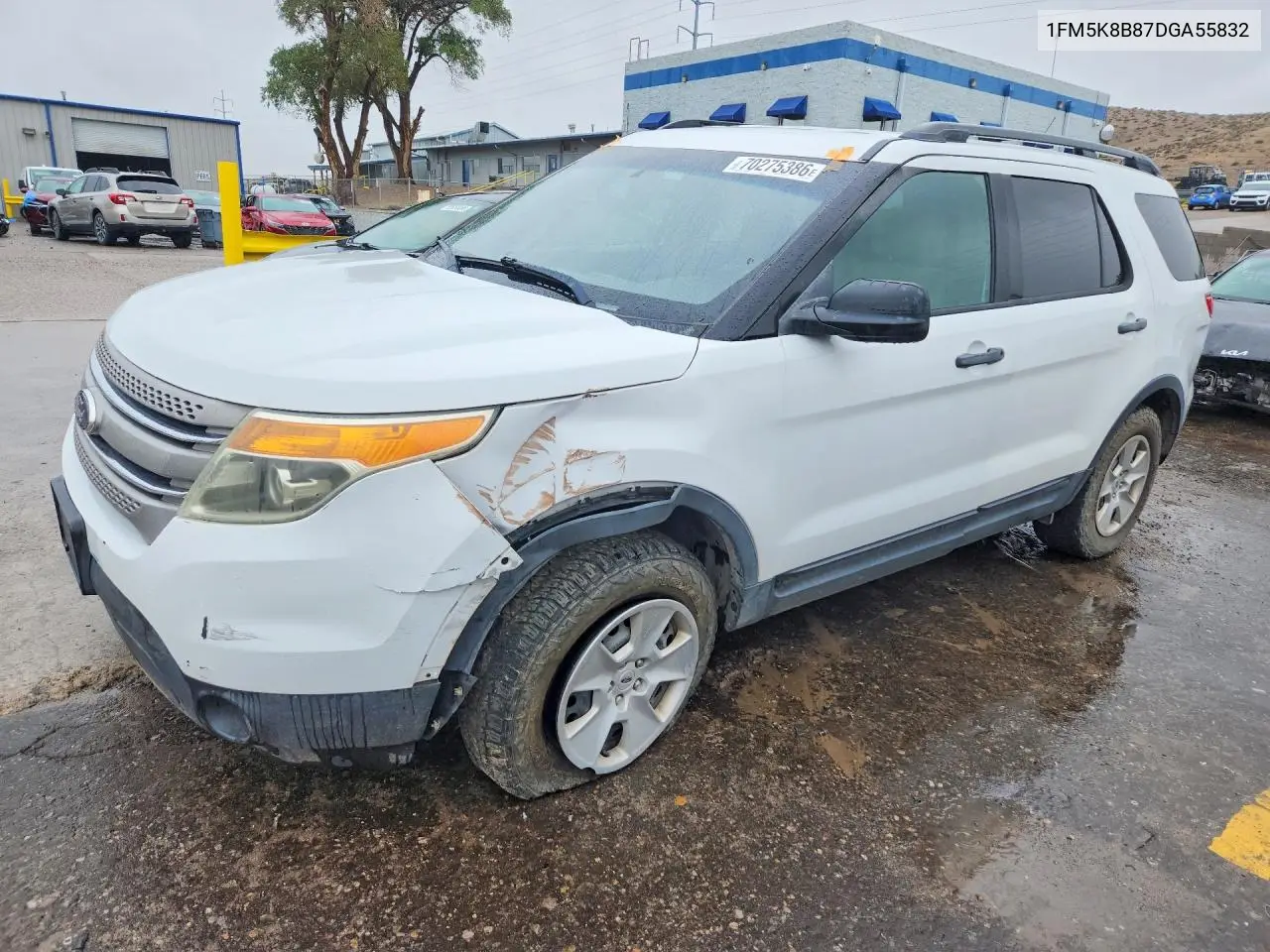 2013 Ford Explorer VIN 1FM5K8B87DGA55832 фото 1
