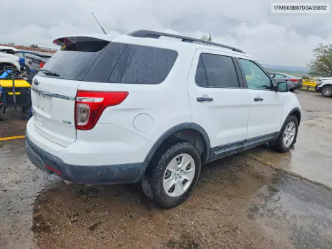 2013 Ford Explorer VIN 1FM5K8B87DGA55832 фото 3