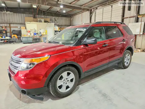 1FM5K7B81DGB34276 — 2013 Ford Explorer, Передняя часть, фото до ремонта