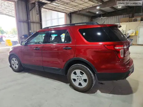 2013 Ford Explorer VIN 1FM5K7B81DGB34276 фото 2