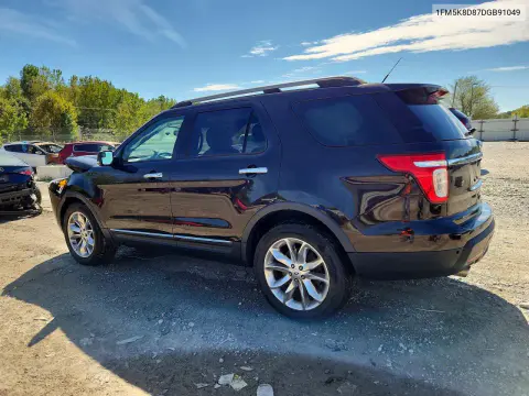 2013 Ford Explorer Xlt VIN 1FM5K8D87DGB91049 фото 2