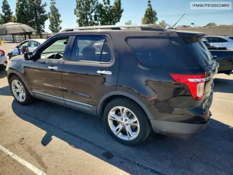 2013 Ford Explorer Limited VIN 1FM5K7F81DGC24893 фото 2