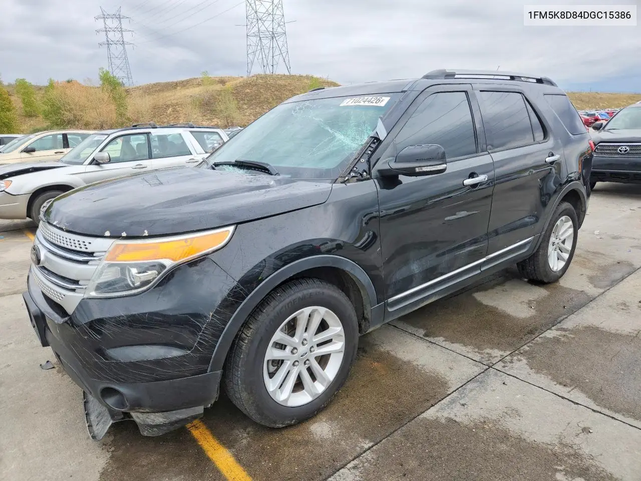 2013 Ford Explorer Xlt VIN 1FM5K8D84DGC15386 фото 1