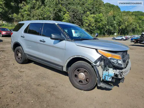 2013 Ford Explorer Police Interceptor VIN 1FM5K8AR2DGA88845 фото 4