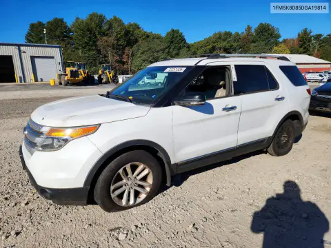 1FM5K8D85DGA19814 — 2013 Ford Explorer, Сторона, фото до ремонта