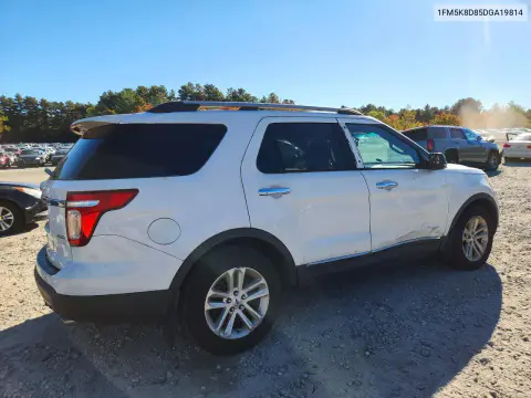2013 Ford Explorer Xlt VIN 1FM5K8D85DGA19814 фото 3