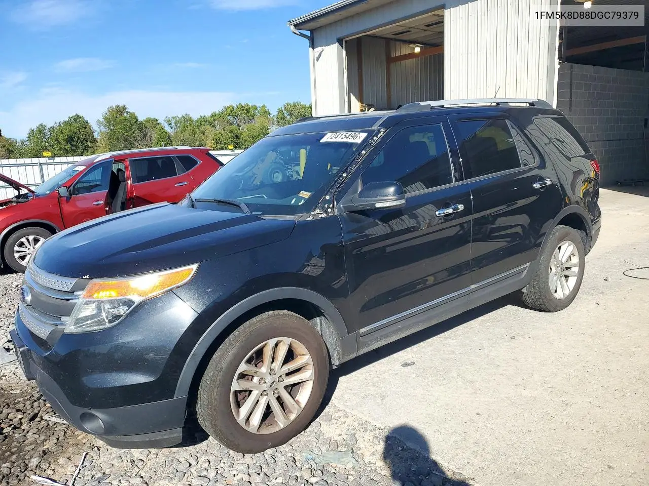 2013 Ford Explorer Xlt VIN 1FM5K8D88DGC79379 фото 1
