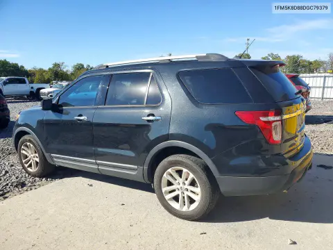 2013 Ford Explorer Xlt VIN 1FM5K8D88DGC79379 фото 2
