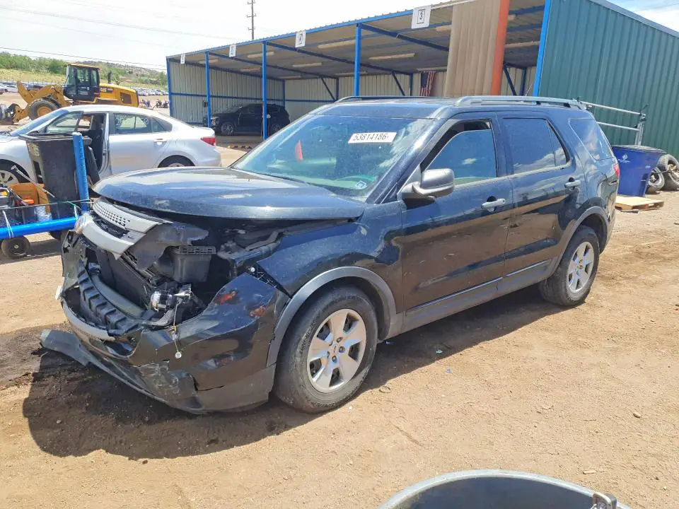 1FM5K7B83EGB32935 Ford Explorer 2014 — повреждение Передняя часть, фото до ремонта