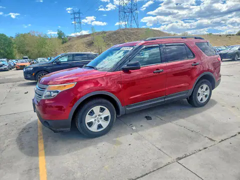 1FM5K8B8XEGB00697 — 2014 Ford Explorer, Задняя часть (Rear End), фото до ремонта