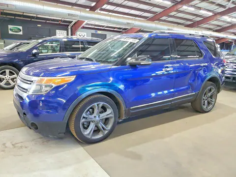 1FM5K8D86EGB22189 — 2014 Ford Explorer, Боковая часть (Side), фото до ремонта