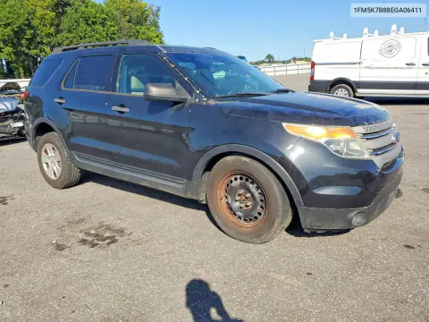 2014 Ford Explorer VIN 1FM5K7B88EGA06411 фото 4