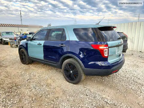 1FM5K8AR0EGB69215 — 2014 Ford Explorer, фото 2 с аукциона Copart, Механические повреждения