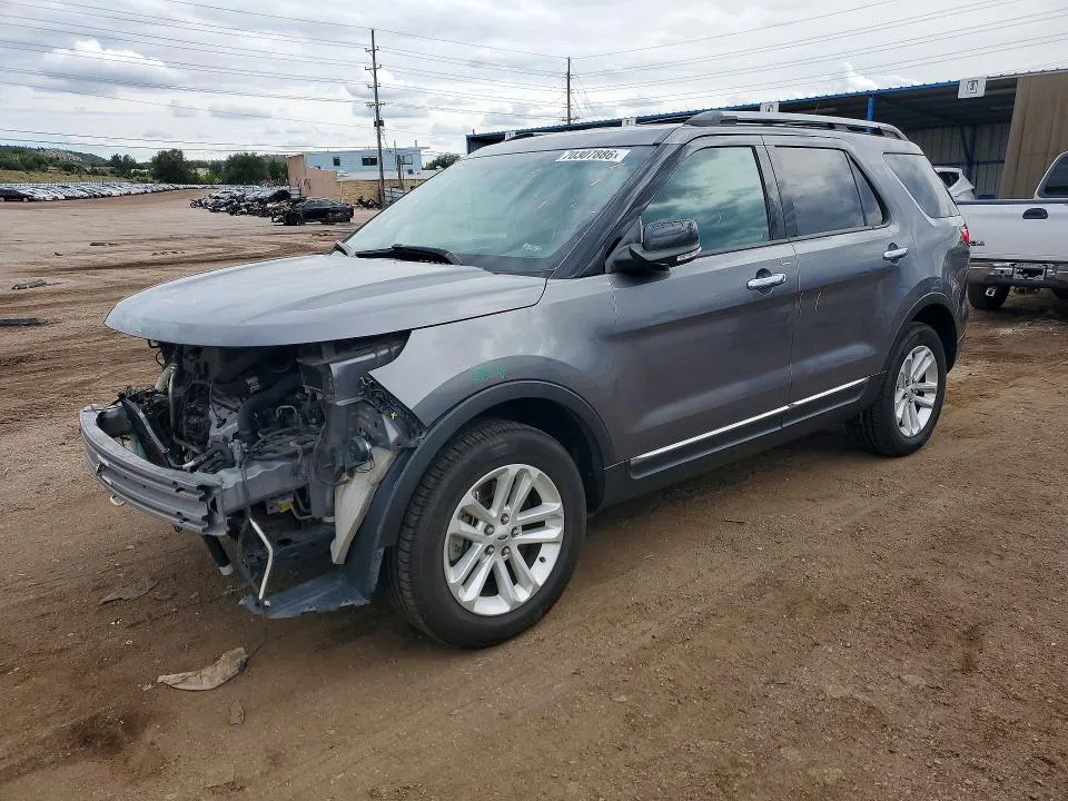 2014 FORD EXPLORER VIN 1FM5K8D81EGB67069 фото 1
