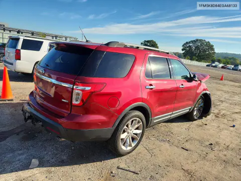 2014 Ford Explorer Xlt VIN 1FM5K8D84EGA68133 фото 3