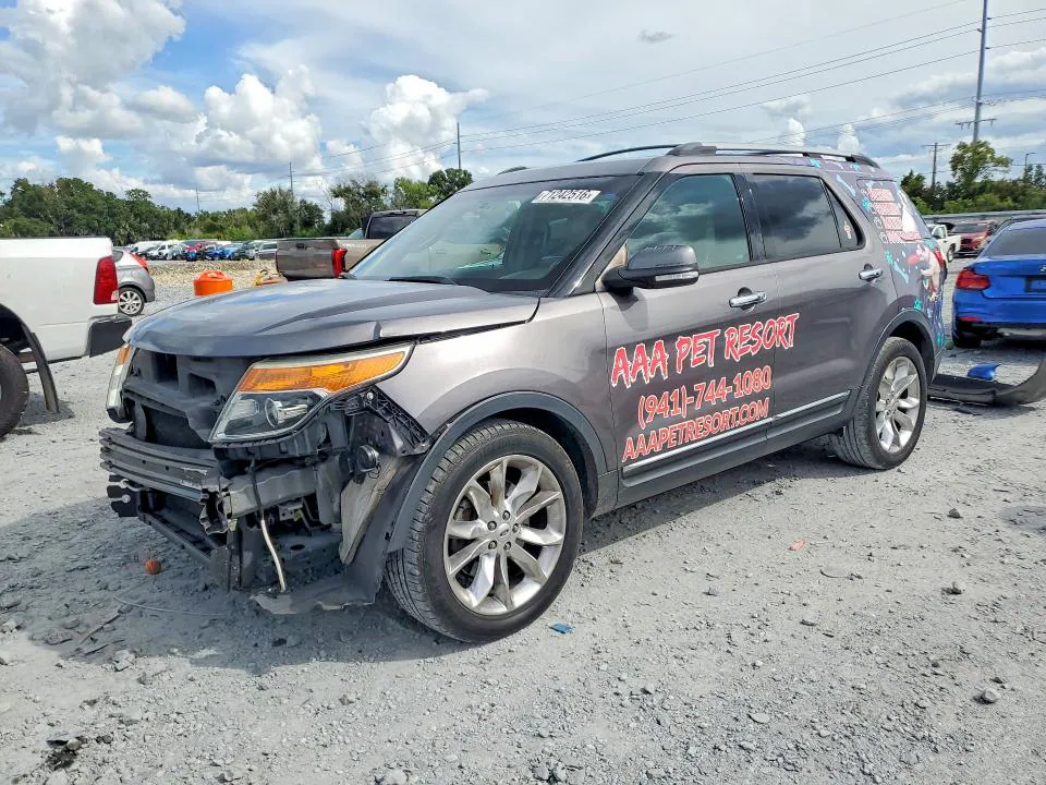 2014 FORD EXPLORER VIN 1FM5K7F8XEGA97241 фото 1