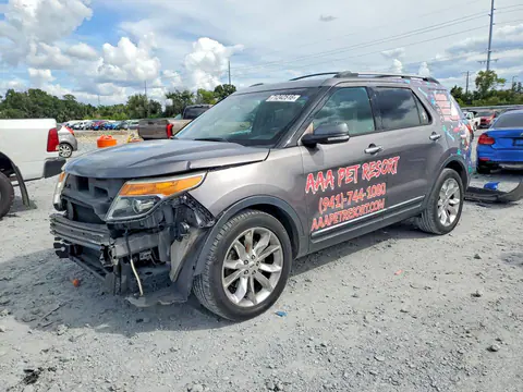 1FM5K7F8XEGA97241 — 2014 Ford Explorer, Передняя часть (Front End), фото до ремонта
