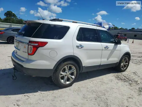 1FM5K7F88EGA76503 — 2014 Ford Explorer, фото 3 с аукциона Copart 14.10.2026, Механические повреждения